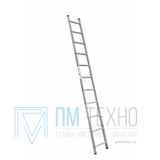 Лестница 1-секционная алюминиевая TOR SC1011 
1*11 приставная
