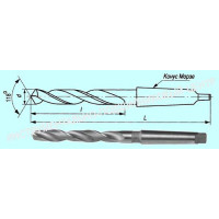 Сверло d 17,5  к/х Р6М5К5